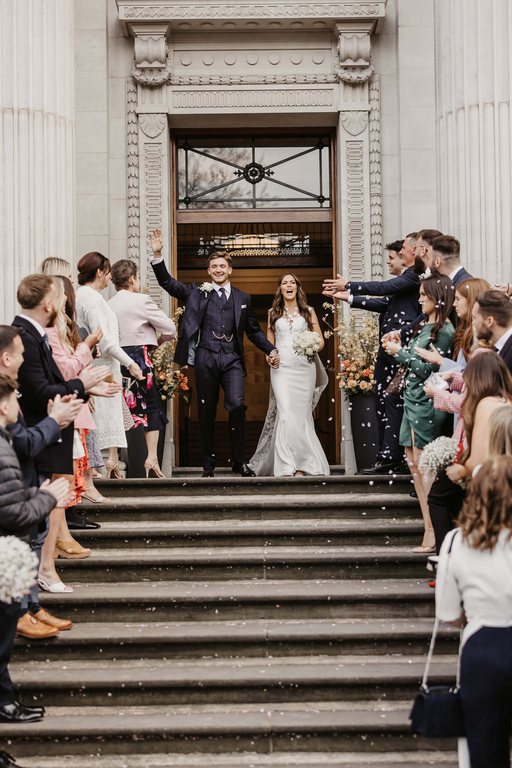 Elegant and Intimate Old Marylebone Town Hall Wedding in London